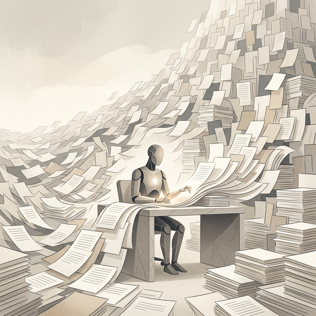 Who is reading all the stuff AI is writing?